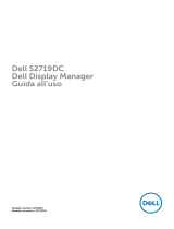 Dell S2719DC Guida utente