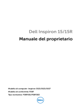 Dell Inspiron 15R 5537 Manuale del proprietario