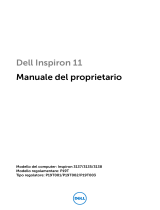 Dell Inspiron 3138 Manuale del proprietario