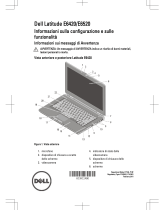 Dell Latitude E6420 Guida Rapida