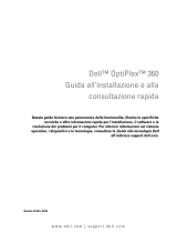 Dell OptiPlex 360 Manuale del proprietario
