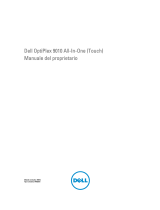 Dell OptiPlex 9010 All In One Manuale del proprietario