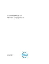 Dell OptiPlex 9020 All-In-One Manuale del proprietario