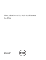 Dell OPTIPLEX 990 Manuale utente