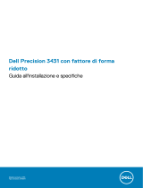 Dell Precision 3431 Manuale del proprietario