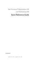 Dell Precision 470 Manuale utente