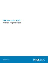 Dell Precision 5520 Manuale del proprietario