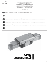 Asco Series 448 Rodless Band Cylinders Type STB Manuale del proprietario