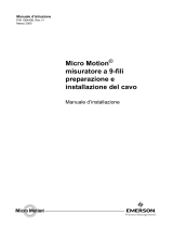 Micro Motion Misuratore a 9-fili preparazione e Manuale del proprietario