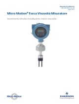 Micro Motion Forca Viscosità Misuratore-FORK VISCOSITY METER Manuale del proprietario