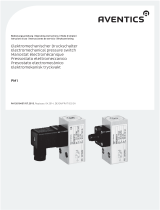 AVENTICS Electromechanical pressure switch, series PM1 Manuale del proprietario