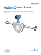 Micro Motion Misuratore di densità compatto-Compact Density Meter 100 Retrofit Manuale del proprietario