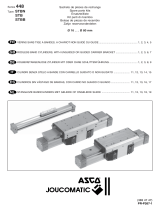 Asco Series 448 Rodless Band Cylinders STB STBB STBN Manuale del proprietario