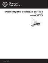 Chicago Pneumatic SAW 14, 16, Cart Istruzioni per l'uso