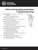 Chicago Pneumatic CP 1210, CP 1230, CP 1240 Istruzioni per l'uso