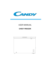 Candy CMCH100BUK 98 Litre Chest Freezer Manuale utente