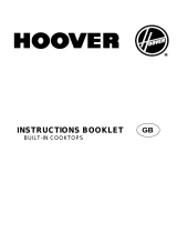 Hoover HGL 64SCX GAS HOB INS Manuale utente
