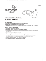 Summer Infant SLUMBER CUDDLE BUG Manuale utente