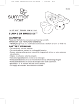 Summer Infant Slumber Buddies Classic Butterfly Nightlight Manuale utente