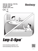 Lay-Z-Spa Paris 6 Person LED Hot Tub Manuale utente
