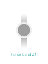 Huawei Honor Band Series Band Z1 Manuale utente
