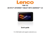 Lenco Tab Series User Tab 712 Istruzioni per l'uso