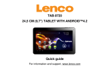 Lenco Tab 9720 Guida Rapida