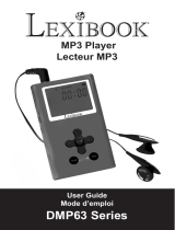 Lexibook DMP63 Series Manuale utente