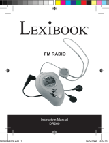 Lexibook FM Radio Manuale utente