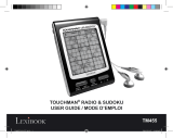 Lexibook Touchman TM455 Manuale utente