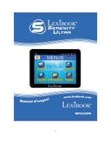 Mode d'Emploi Lexibook Série Tablet Serenity Ultra Manuale utente