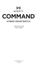 Misfit Command Manuale del proprietario