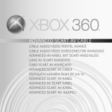 Microsoft Xbox 360 Cable audio vidéo péritel Guida utente