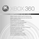 Microsoft Xbox 360 Cable audio vidéo haute définition Guida utente