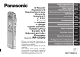 Panasonic RR US050 Manuale utente