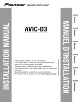 Pioneer AVIC D3 Istruzioni per l'uso