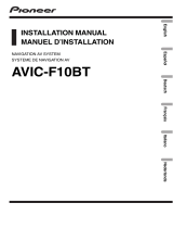 Pioneer AVIC F10 BT Manuale del proprietario