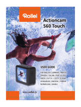 Rollei Actioncam 560 Touch Istruzioni per l'uso
