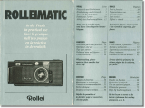 Rollei Rolleimatic Manuale del proprietario
