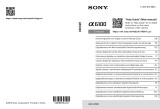 Sony α 6100 Guida utente