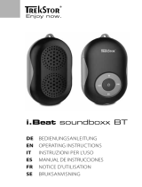 Trekstor i-Beat Soundboxx BT Manuale utente