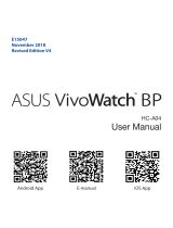 Asus VivoWatch BP v4 Istruzioni per l'uso