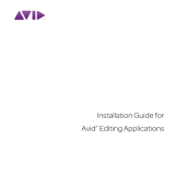 Avid Editing Applications 10.0 Guida d'installazione