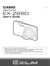 Casio EX-Z680 Manuale utente