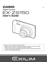 Casio EX-ZS150 Manuale utente