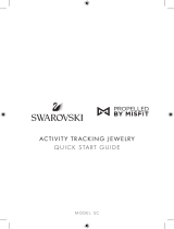 Misfit Swarovski Activity Crystal Manuale del proprietario