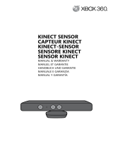 Microsoft 360 - KINECT sensor Manuale del proprietario