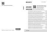 Sony A6400   SEL-P1650 Black (ILCE-6400L/B) Manuale utente