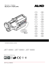 AL-KO Gartenpumpe "Jet 5000 Comfort" Manuale utente