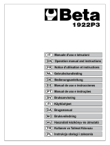 Beta 1922P3 Istruzioni per l'uso